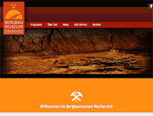 Tablet Screenshot of bergbaumuseum-mechernich.de